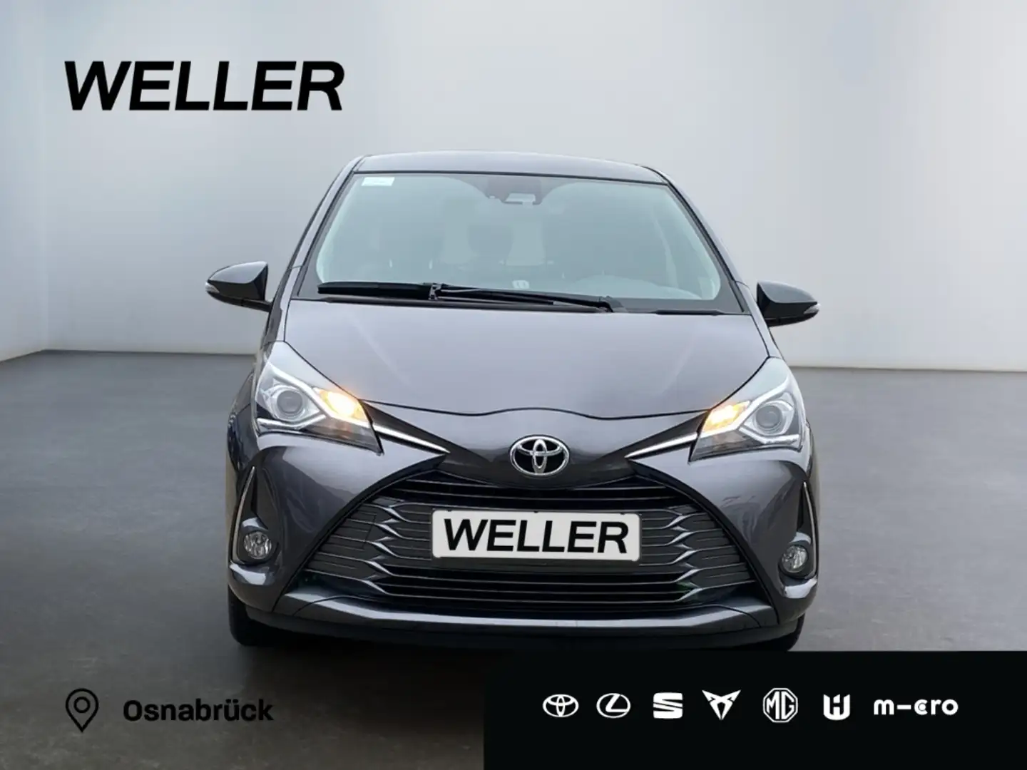Toyota Yaris 1,5 Y20 Team D *Kamera*SHZ*Spurhalteassist* Grijs - 2