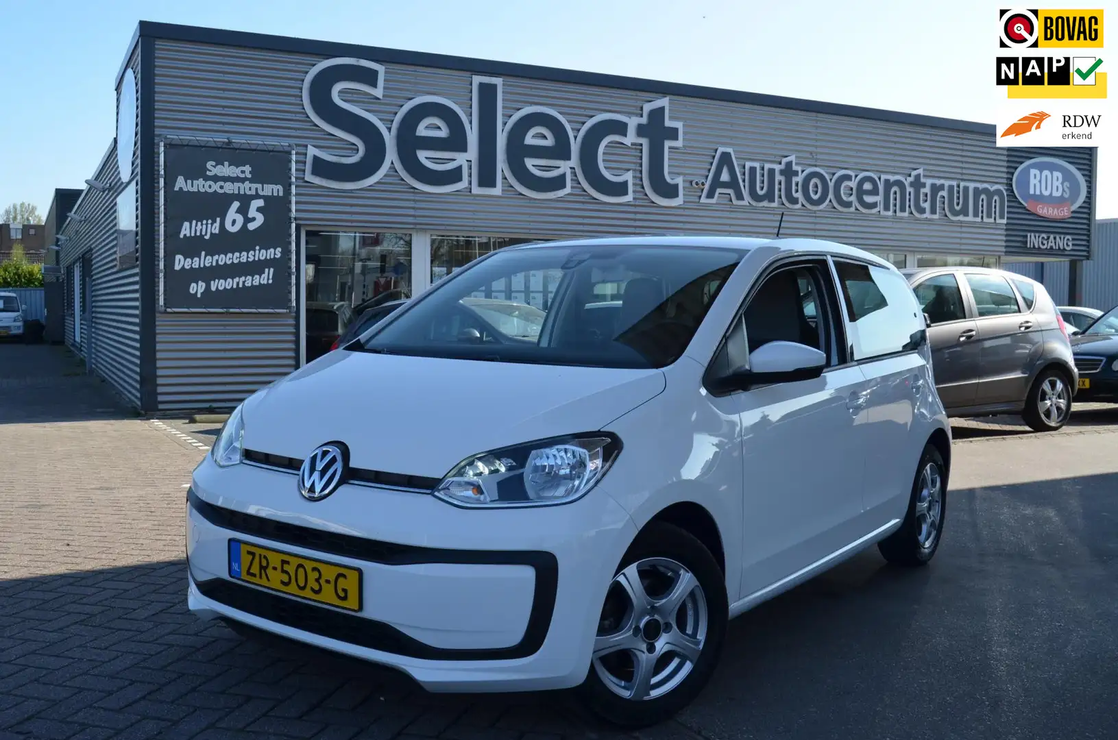 Volkswagen up! 1.0 BMT move up!5 DRS|AIRCO|LM VELGEN|BLUETOOTH|DE Білий - 1