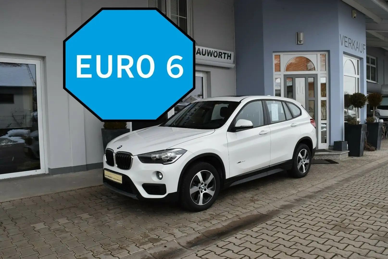 BMW X1 xDrive 25d Advantage Aut. Navi PanoDach LM Білий - 2