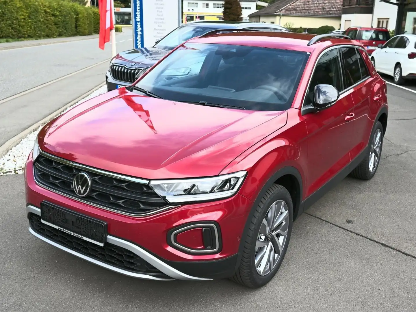 Volkswagen T-Roc Goal 1.0 TSI OPF PLUS-PAKET RFK Rot - 1
