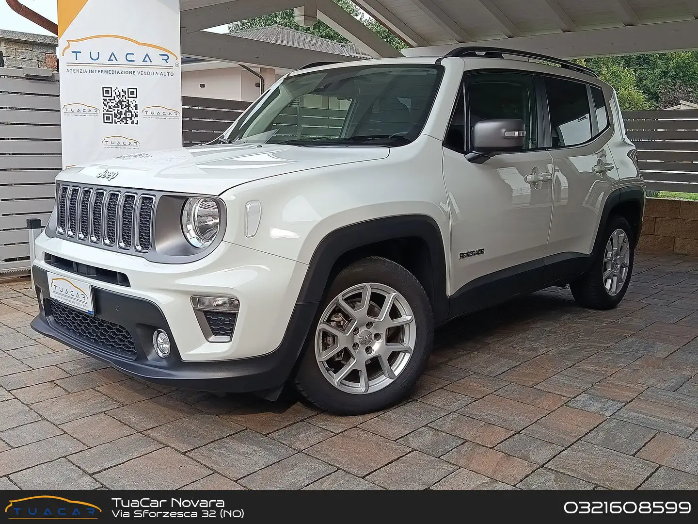Jeep Renegade Limited 1.0 T-GDI Blanc - 1