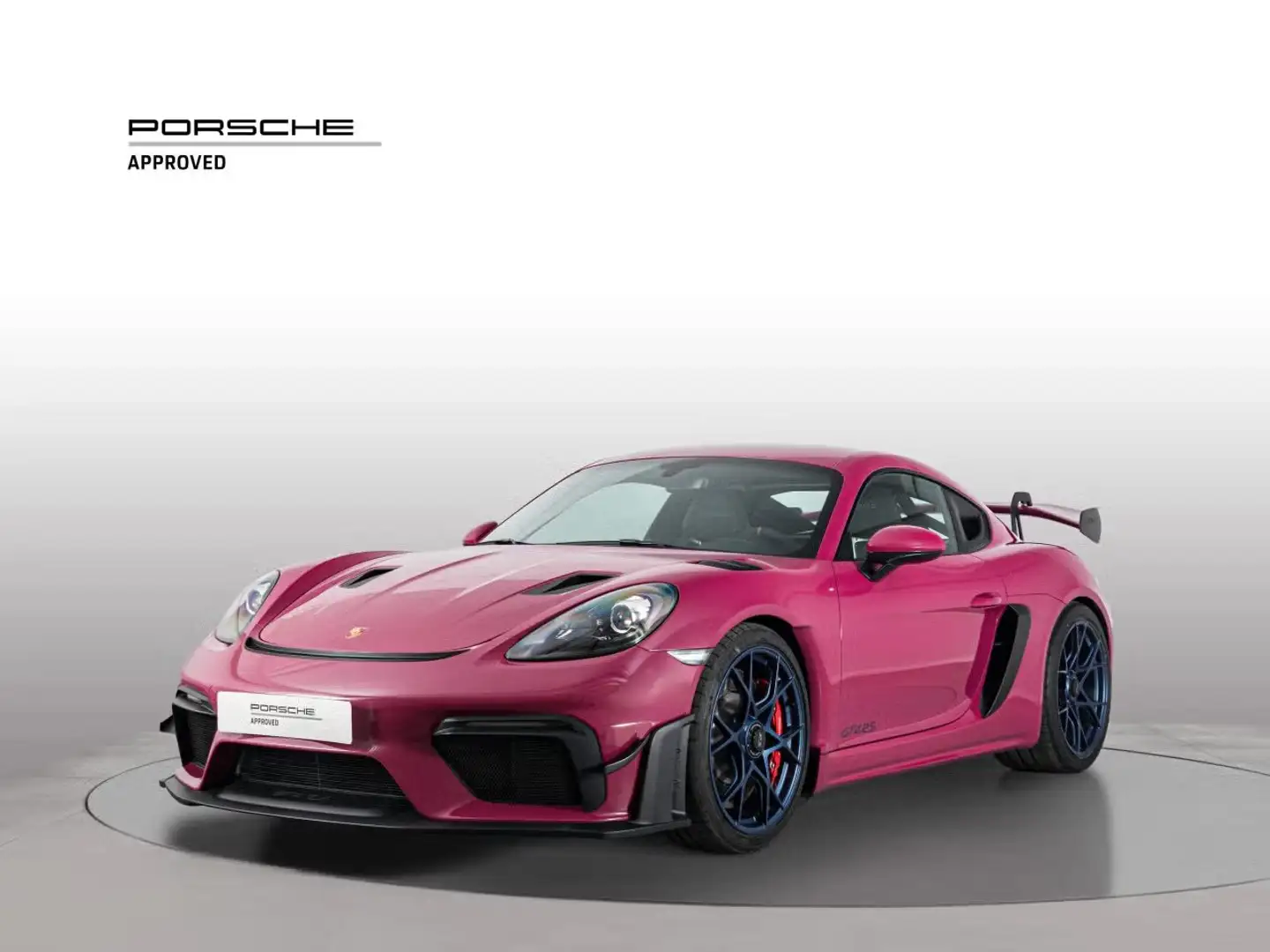 Porsche 718 Cayman GT4 RS Paars - 1