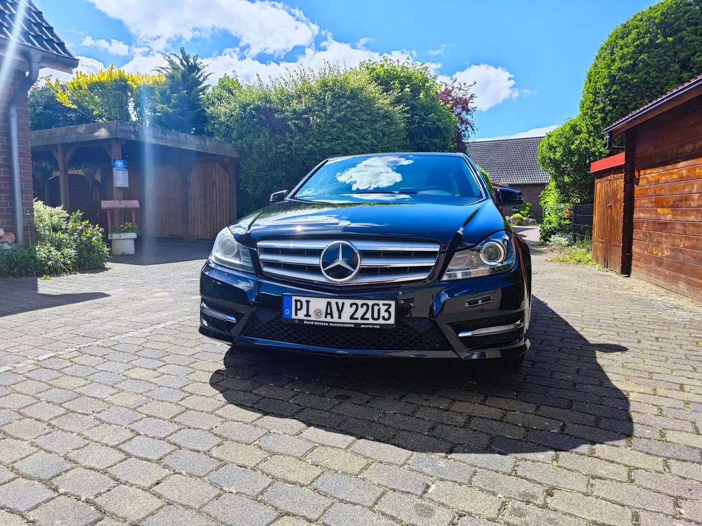 Mercedes-Benz C 250 CDI AMG-Paket +Fahrassist + TÜV neu + Kamera... Schwarz - 2