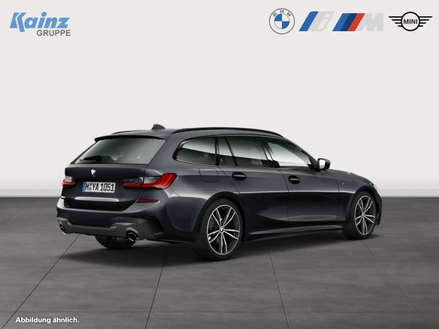 BMW 320 d M Sport/19"/AdaptLED/LiveCockPit/ Grau - 2