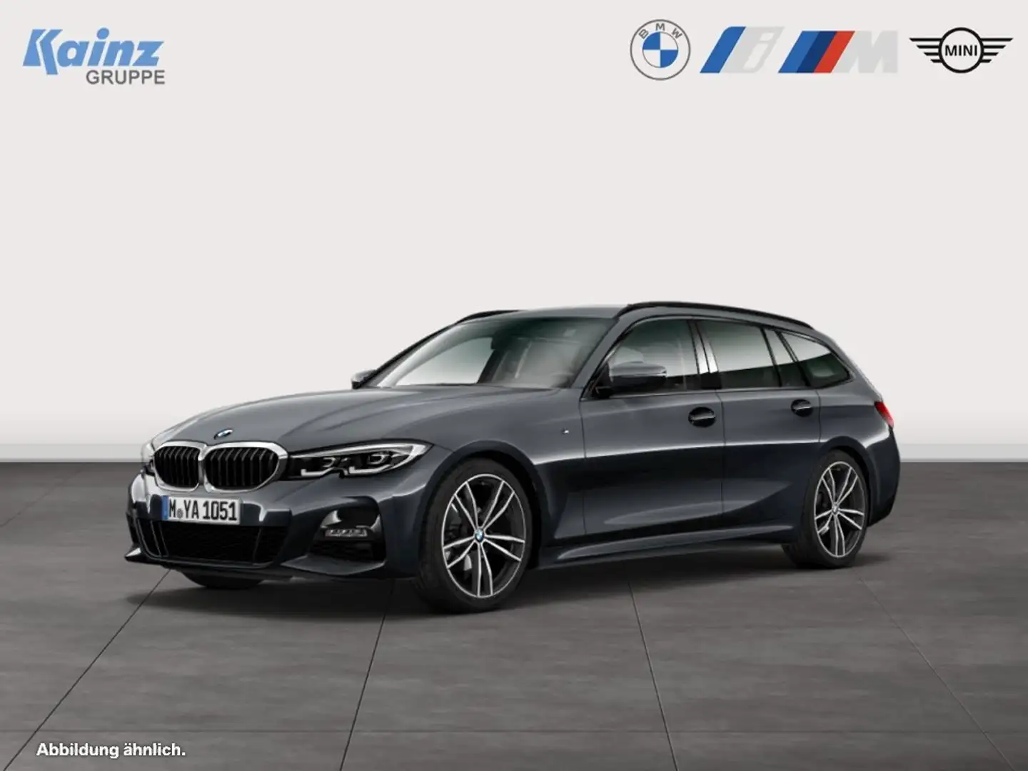 BMW 320 d M Sport/19"/AdaptLED/LiveCockPit/ Grau - 1