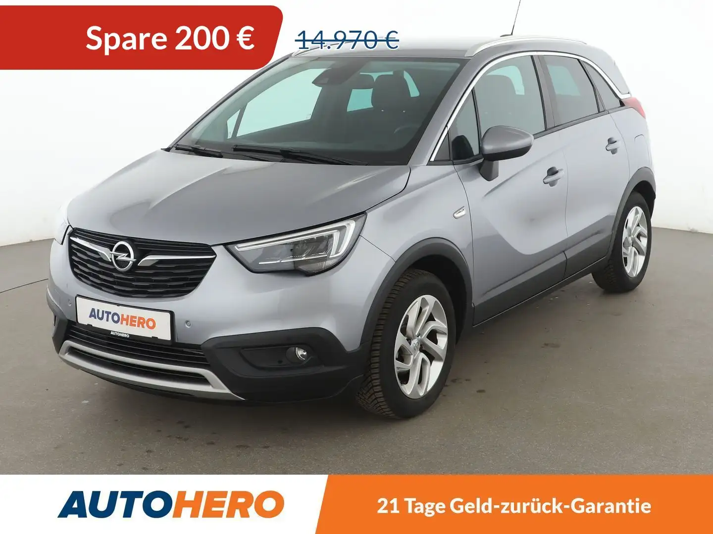 Opel Crossland X 1.2 INNOVATION*LED*TEMPO*CAM*PDC*KLIMA* Silber - 1