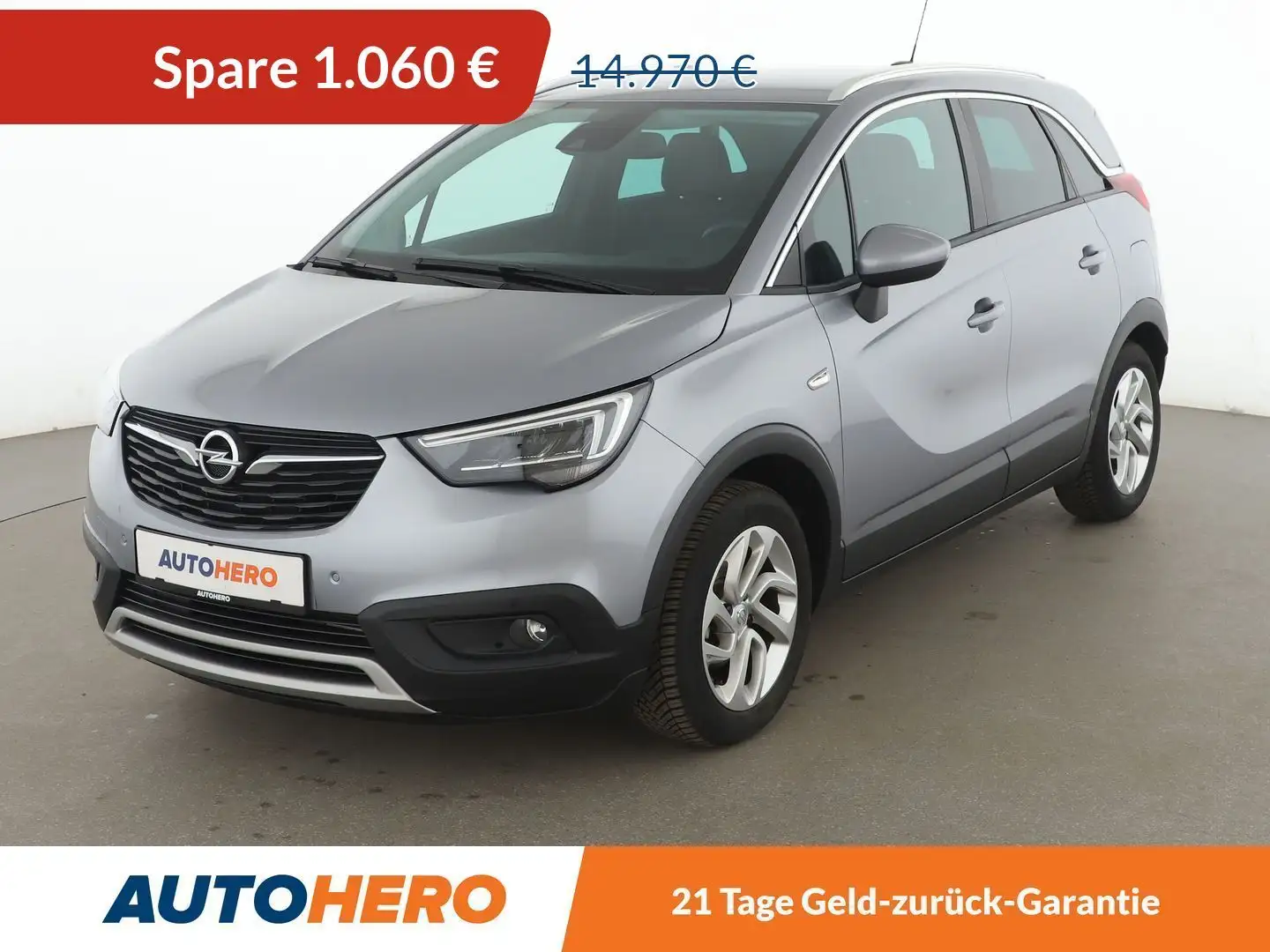 Opel Crossland X 1.2 INNOVATION*LED*TEMPO*CAM*PDC*KLIMA* Argent - 1
