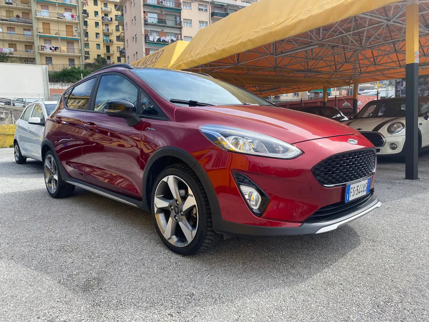 Ford Fiesta Fiesta Active 1.5 tdci 85cv  NEOPATENTATI Rosso - 2