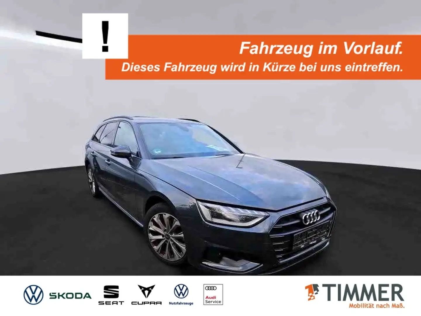 Audi A4 Avant 35 TDI S tronic ADVANCED +PANO +LED +ACC +R Grau - 1