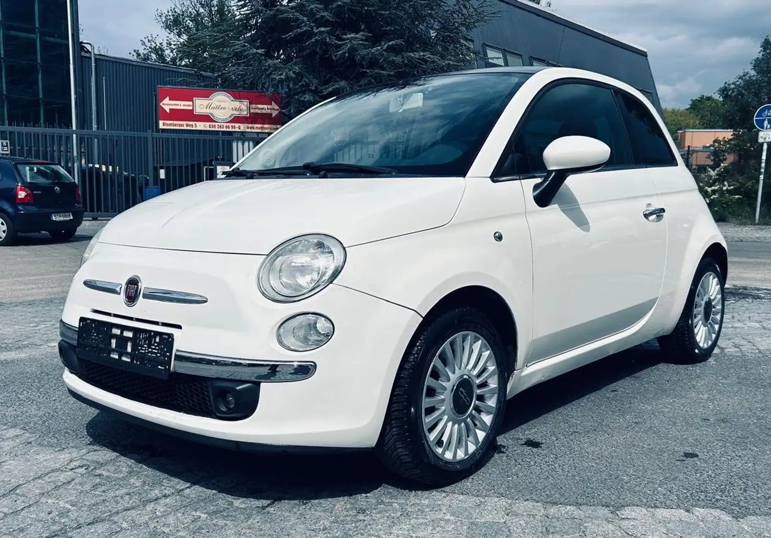 Fiat 500 Lounge Weiß - 2