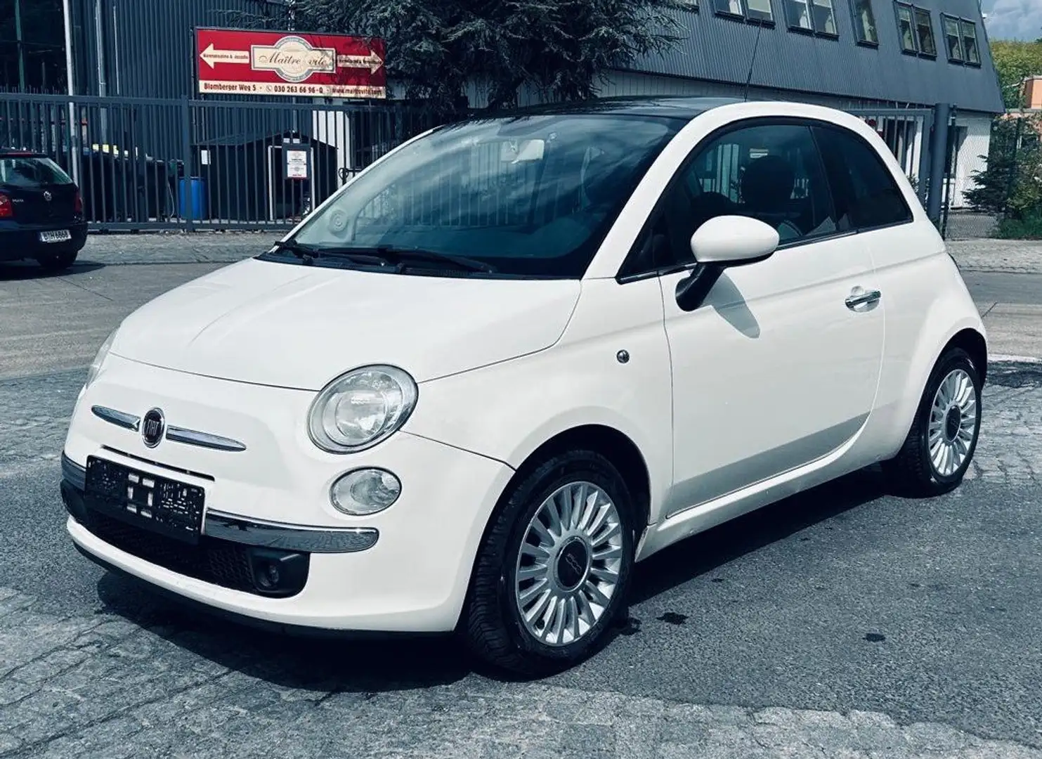 Fiat 500 Lounge Weiß - 1
