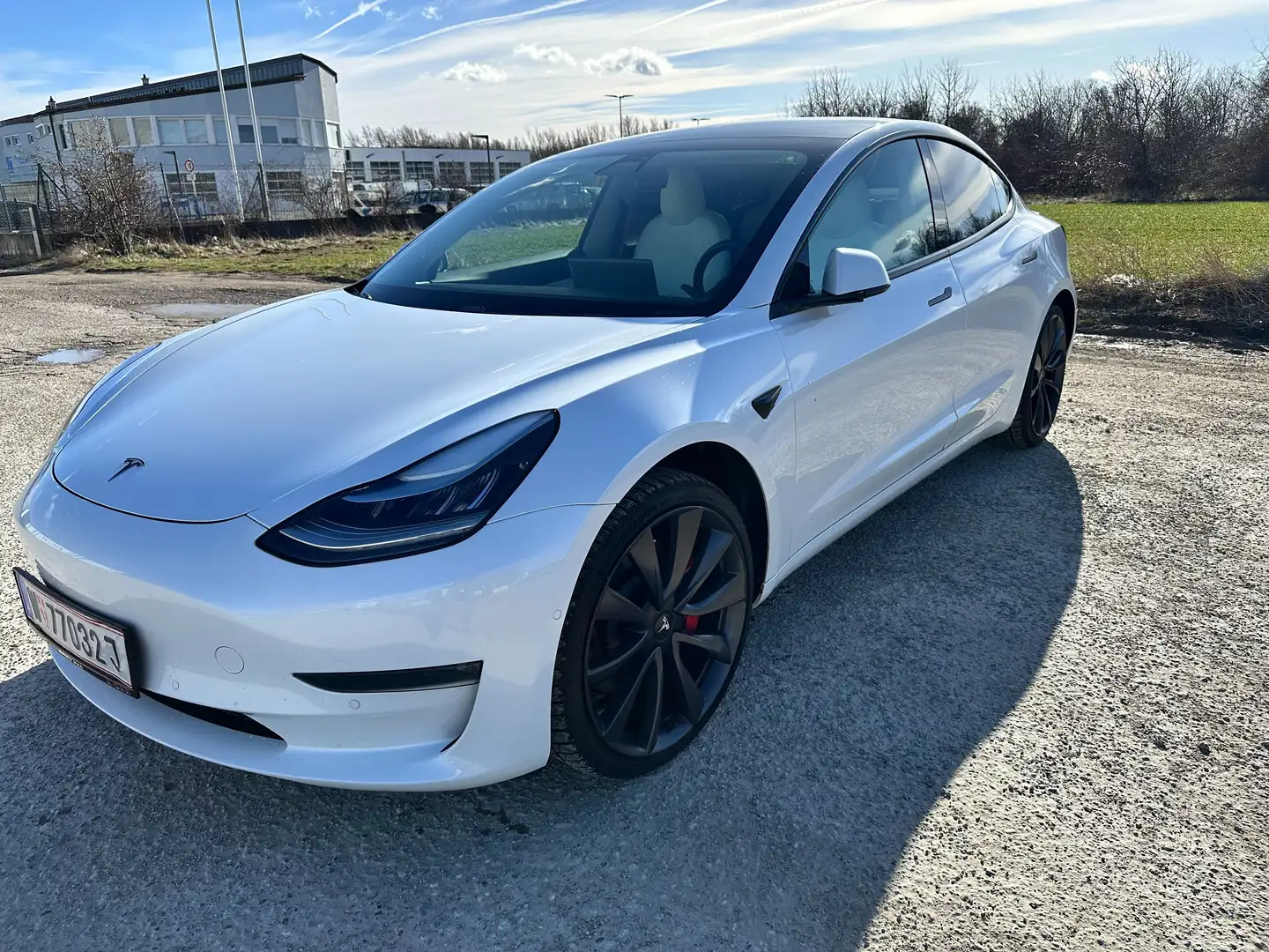 Tesla Model 3 Model 3 Performance AWD Weiß - 1