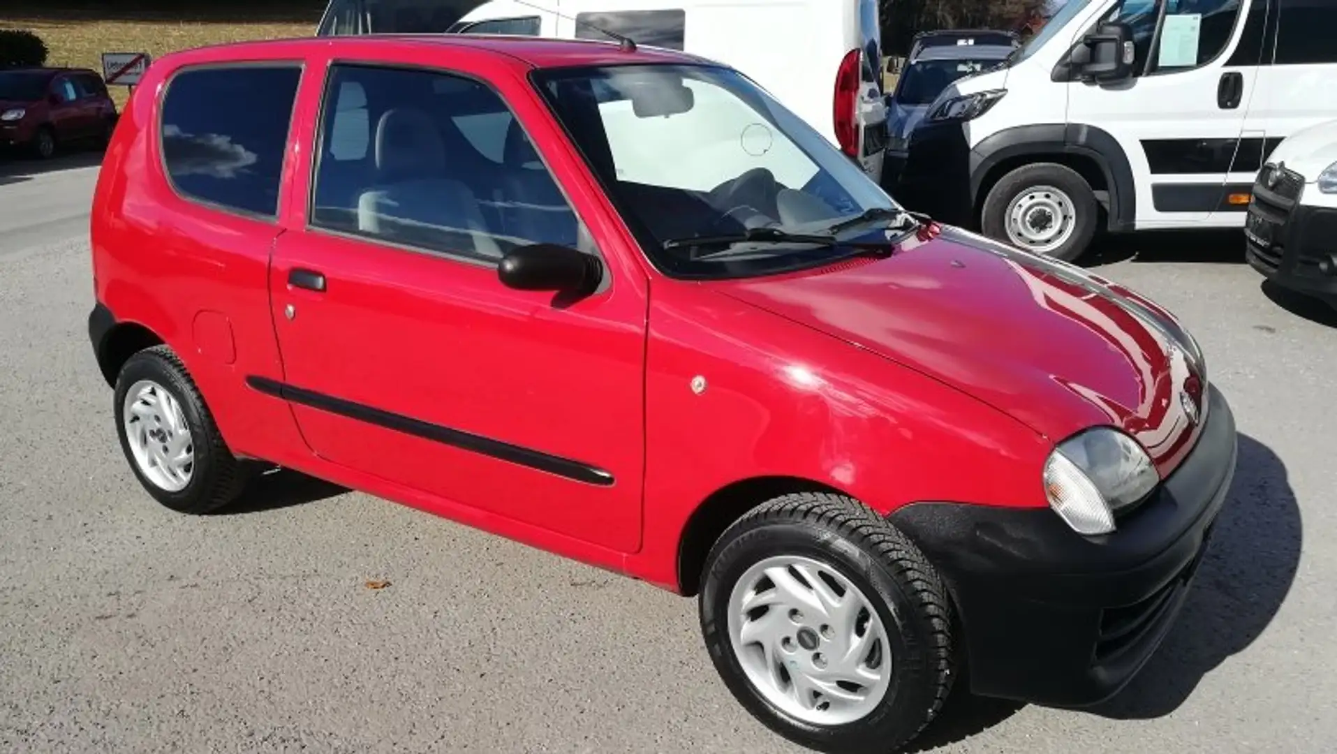 Fiat Seicento 1,1i *Gutachten §57a neu bis 12/2024* Rouge - 1