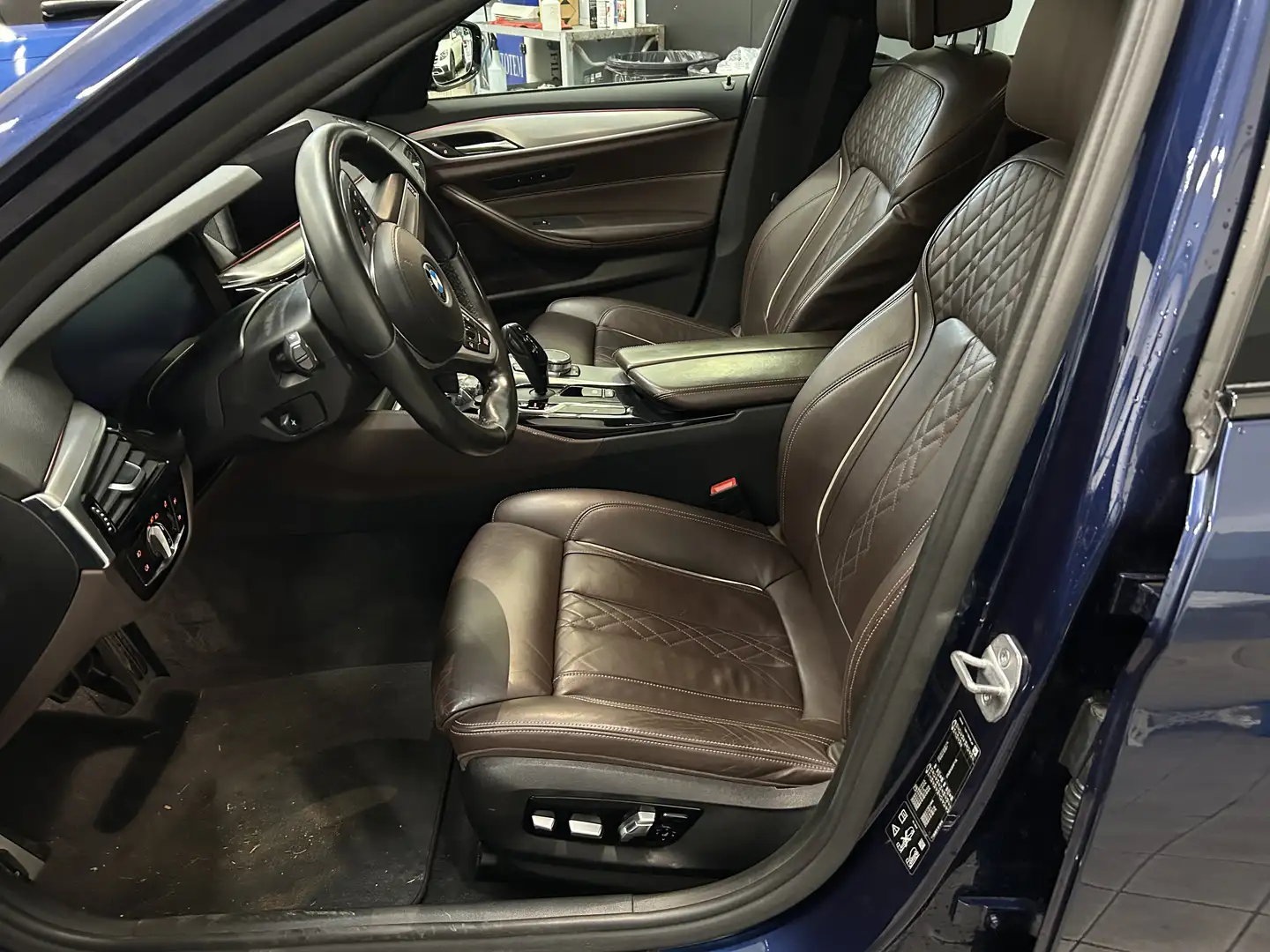 BMW 530 530d Touring xdrive Msport 249cv auto Blu/Azzurro - 2