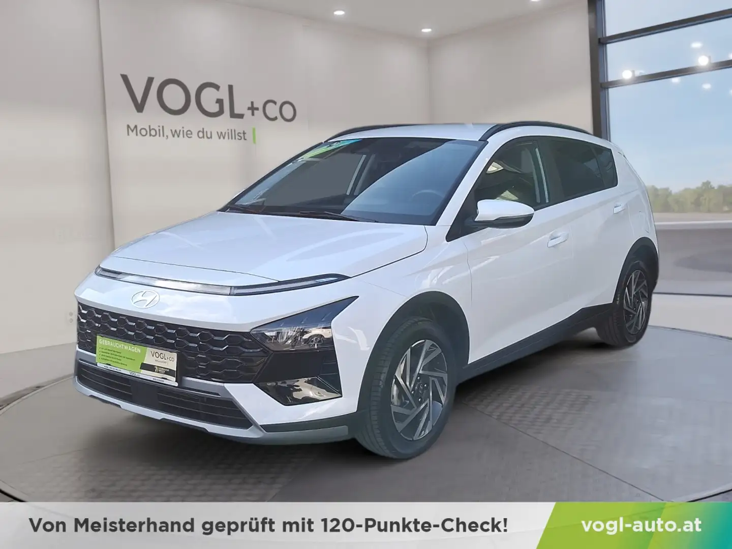 Hyundai BAYON GO Plus 1.0 T-GDI 100PS Weiß - 1