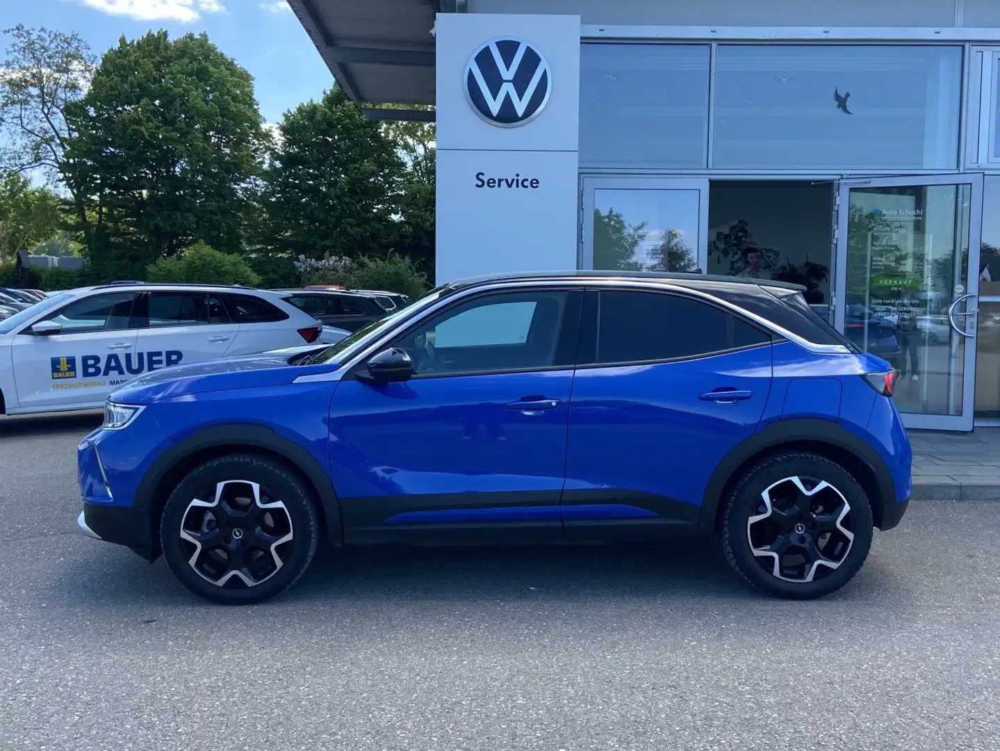 Opel Mokka-E ULTIMATE CCS+3-PHASIG+MATRIX-LED+NAVI-PR Blau - 2