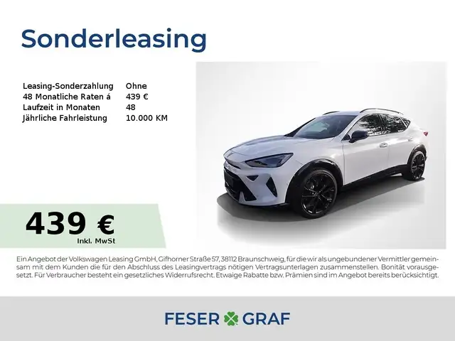 CUPRA Formentor VZ 2.0 TSI Black Edition 4D DSG AHK