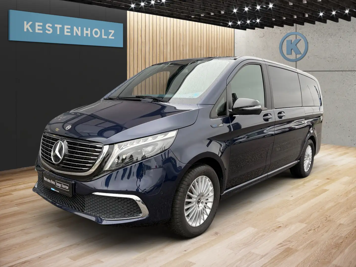 Mercedes-Benz EQV 300 EQV 300 Lang *AMG*SHZ*KAMERA*NAVI*LED* Bleu - 1