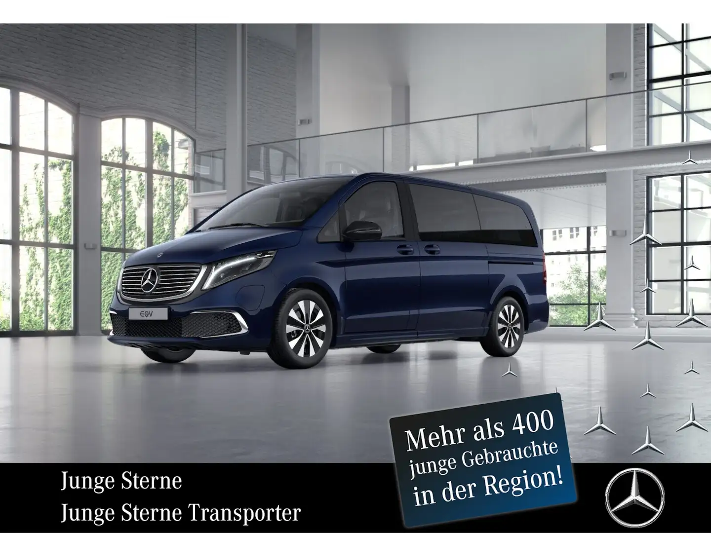 Mercedes-Benz EQV 300 Lang *AMG*SHZ*KAMERA*NAVI*LED* Blu/Azzurro - 1