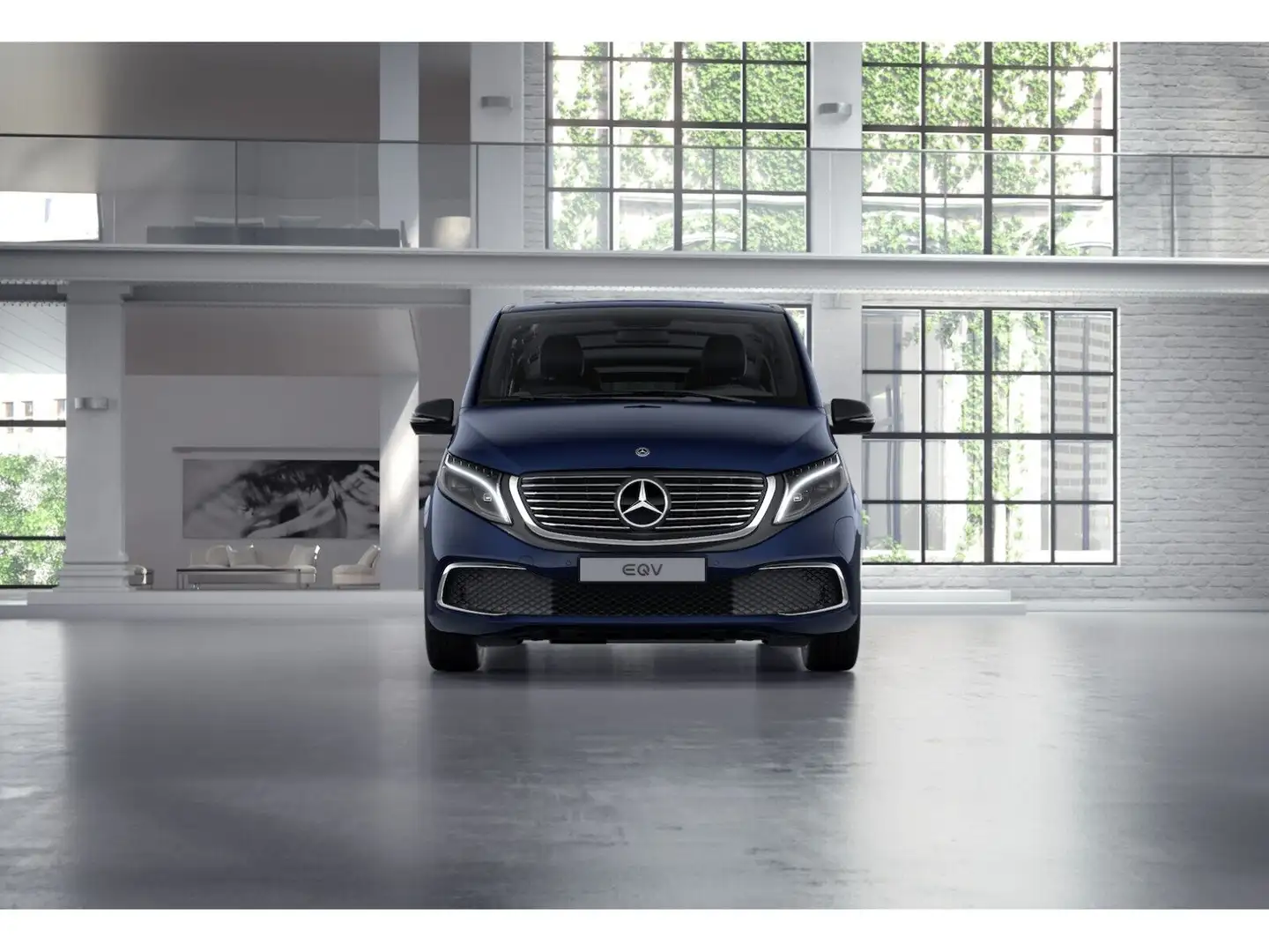 Mercedes-Benz EQV 300 Lang *AMG*SHZ*KAMERA*NAVI*LED* Blu/Azzurro - 2