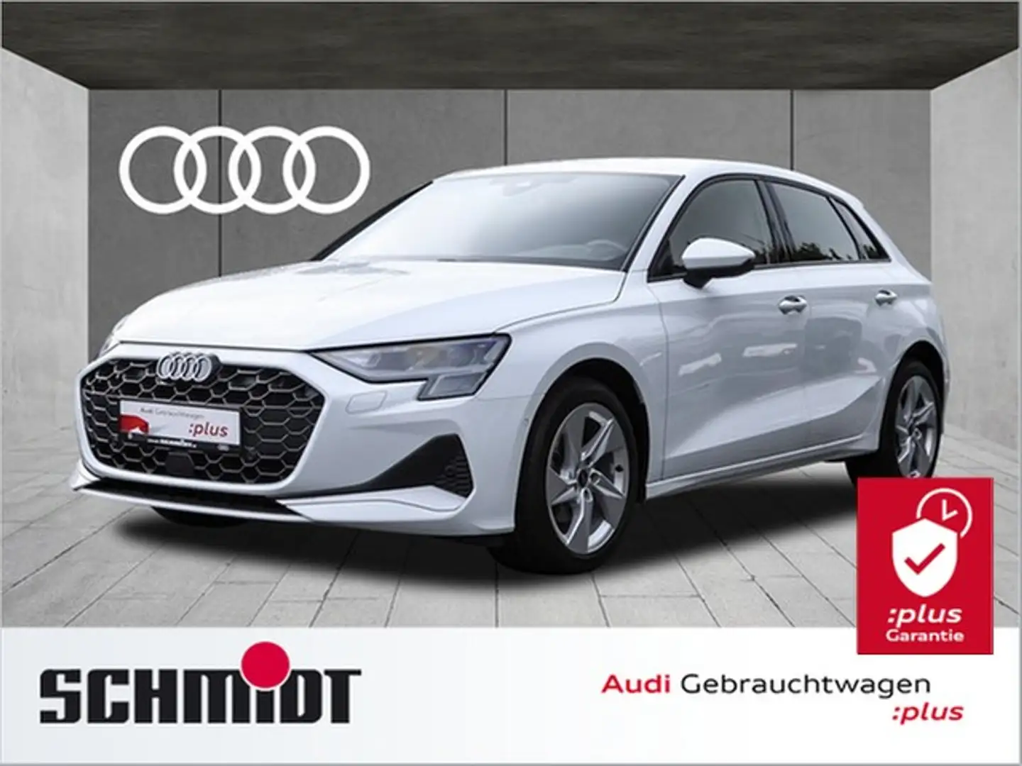 Audi A3 Sportback 30 TDI Advanced AHK Navi+ Businessp. Weiß - 1