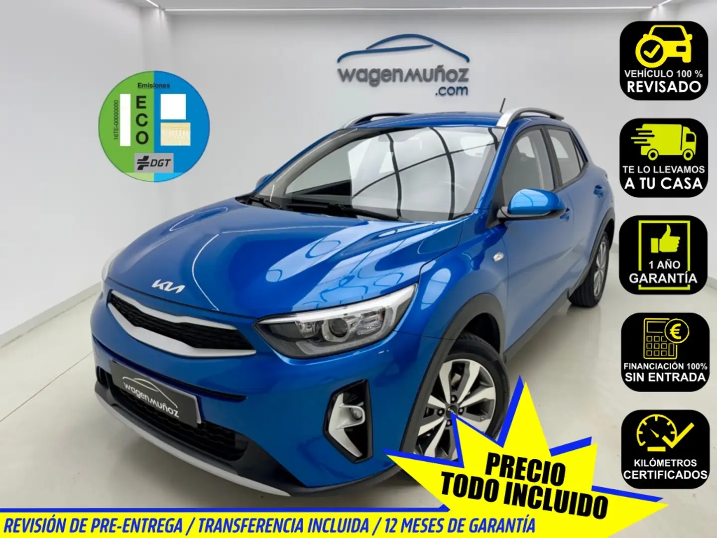 Kia Stonic 1.0 T-GDi MHEV iMT Concept Plus 100 Azul - 1