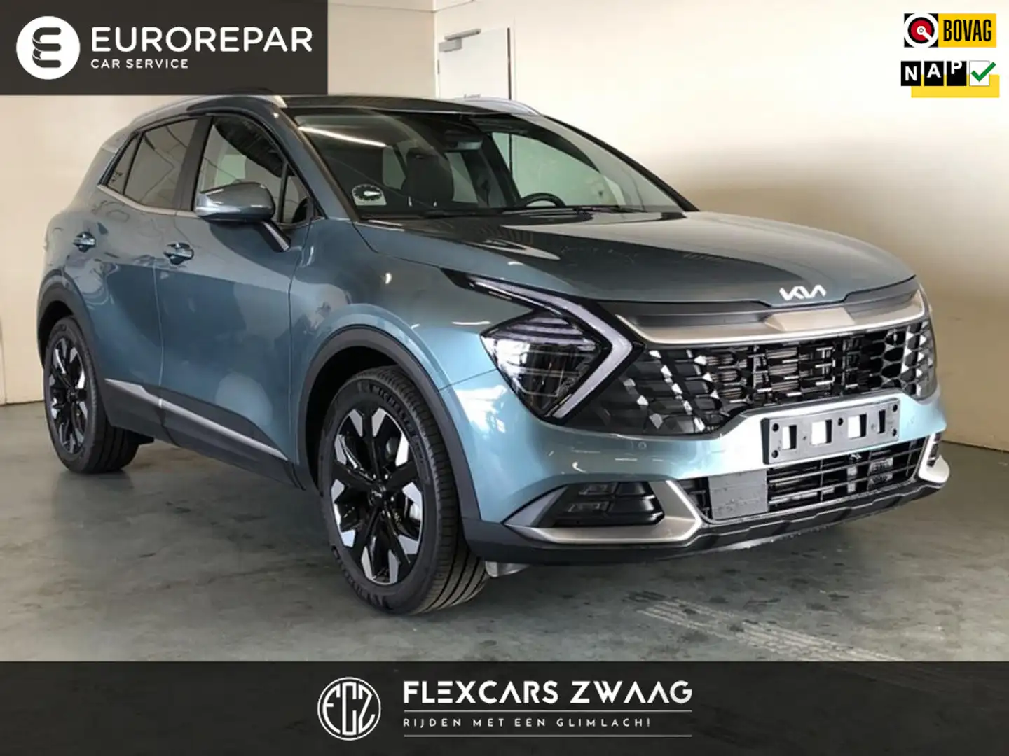 Kia Sportage 1.6 T-GDi Plug-in Hybrid AWD DynamicLine - Automaa Blauw - 1
