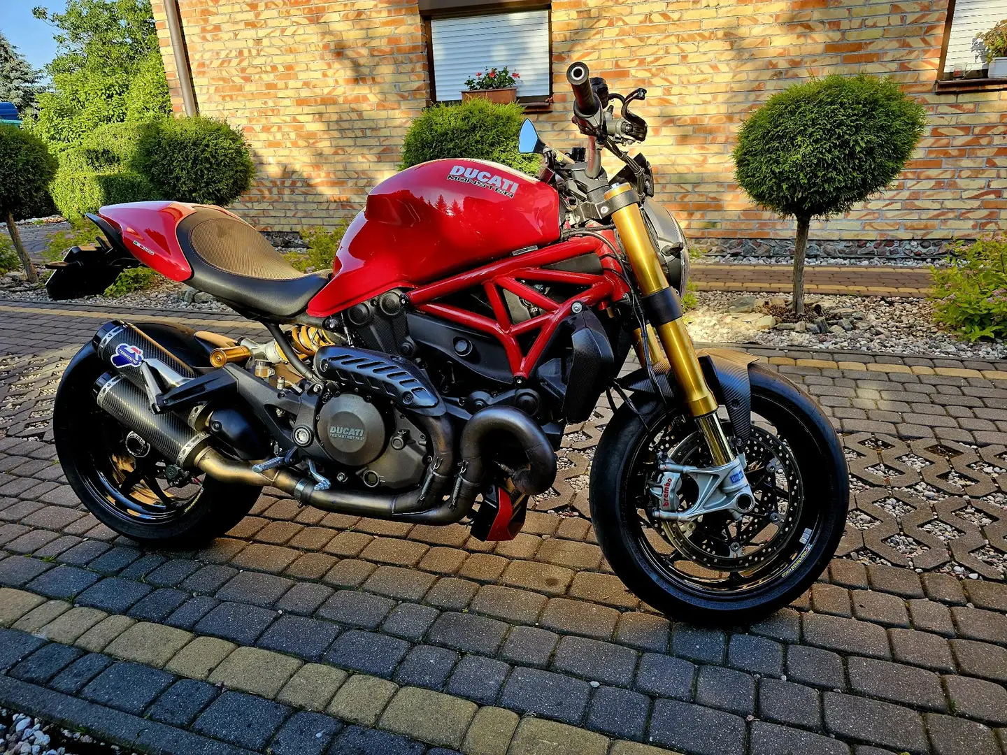 Ducati Monster 1200 Model S Rouge - 1