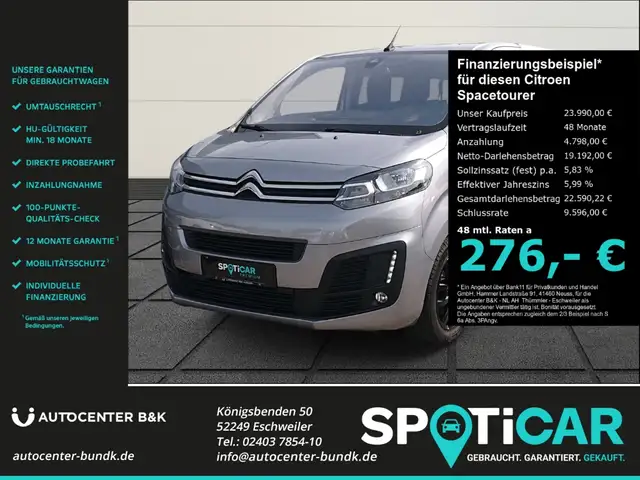 Citroen Spacetourer XL BlueHDi 120 Business 9-Sitzer Navi Klimaaut.