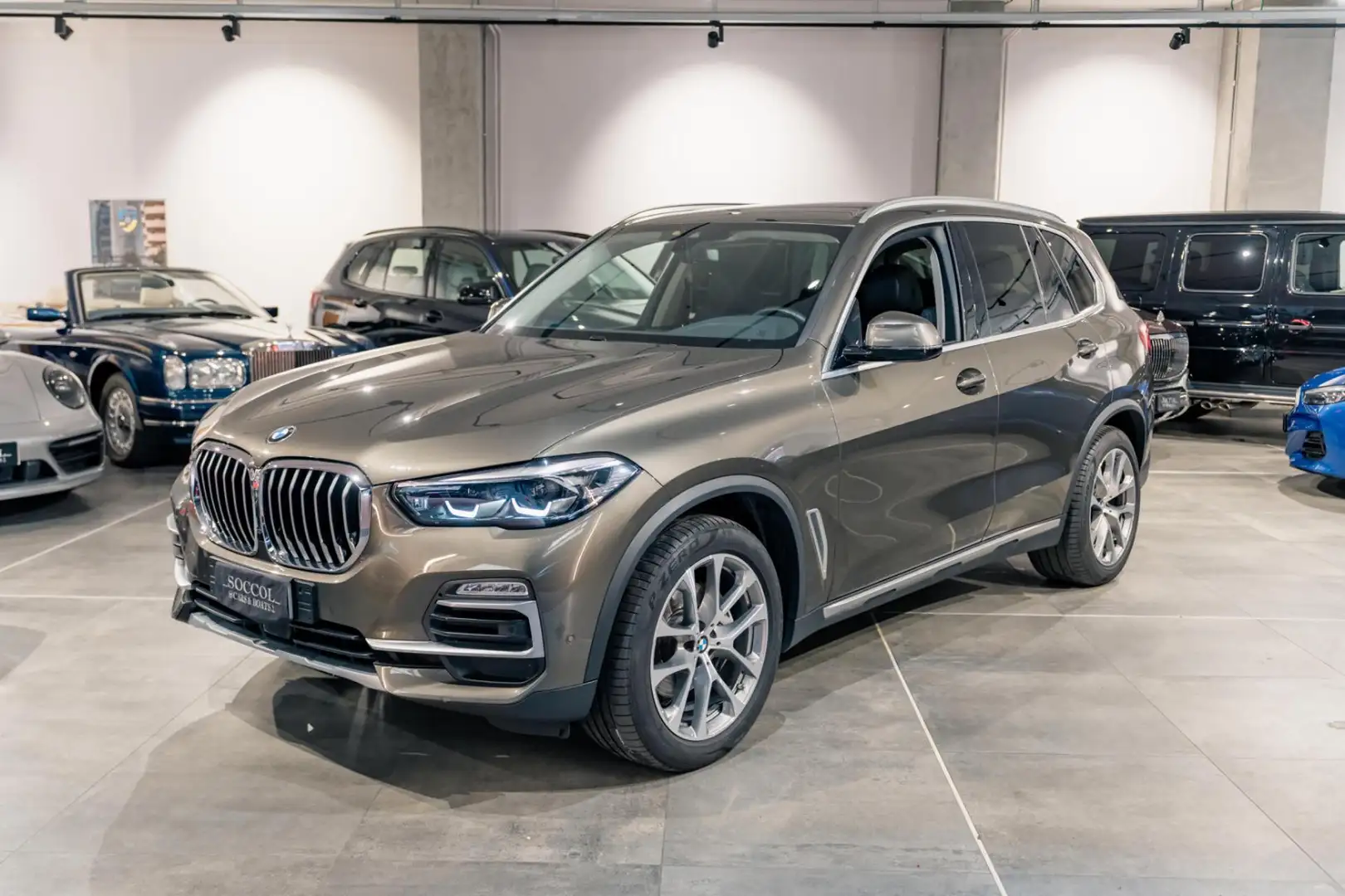 BMW X5 xDrive30d 48V xLine*4 RUOTE STERZANTI*DOPPI VETRI Grey - 1