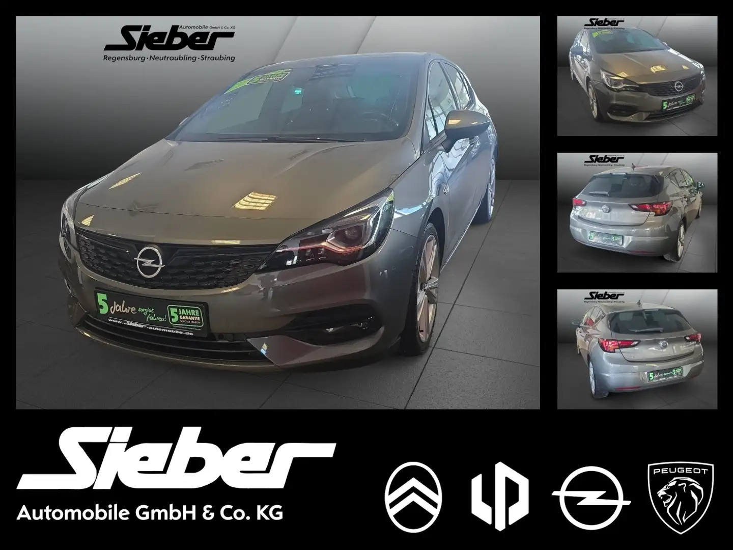 Opel Astra K 1.2 Turbo Ultimate *LED*Sitzheizung*PDC* Grau - 1