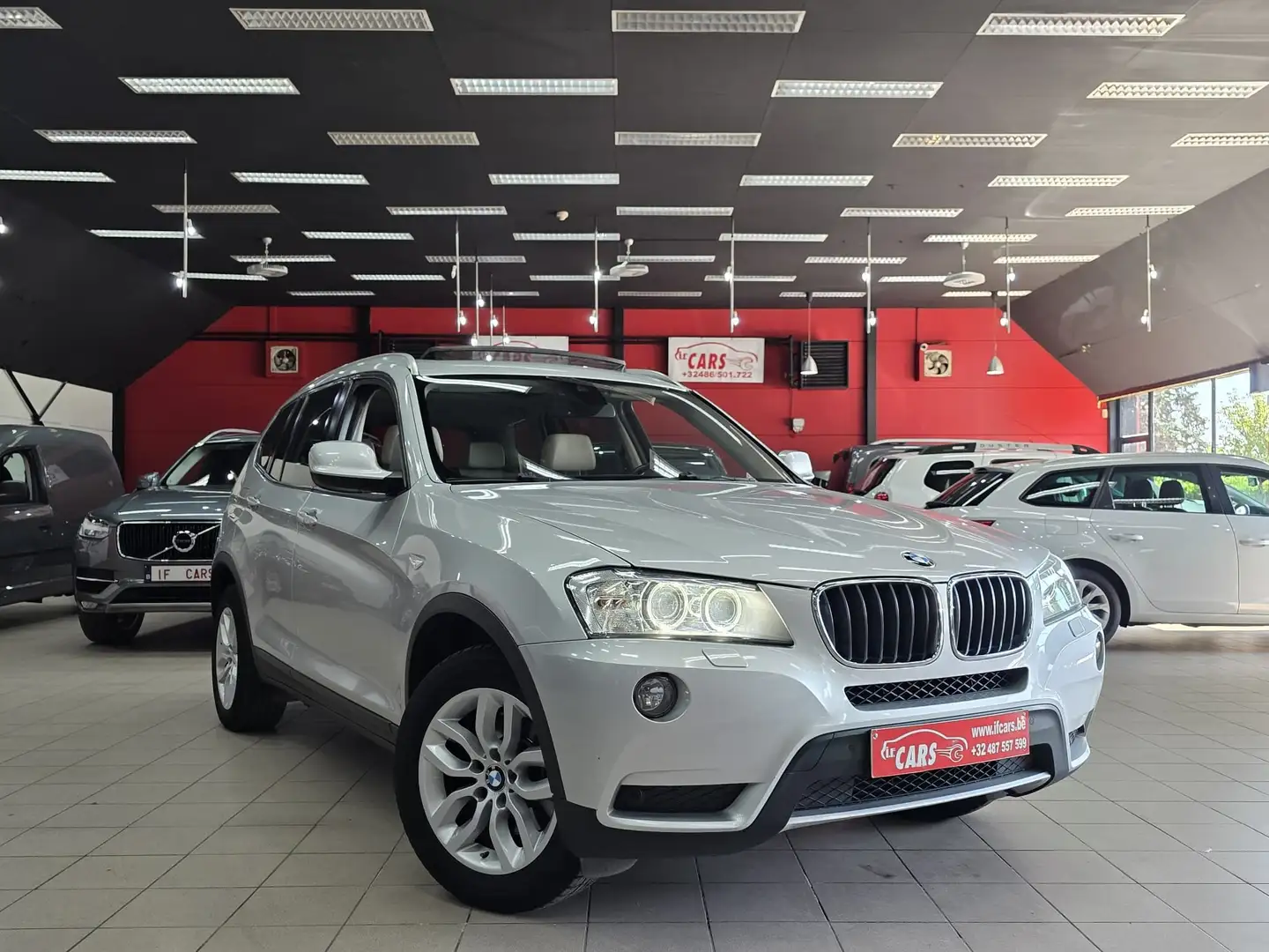 BMW X3 X3 sDrive18d Aut.**PANO DAK**NAVIGATIE**LEDER**LED Argent - 1