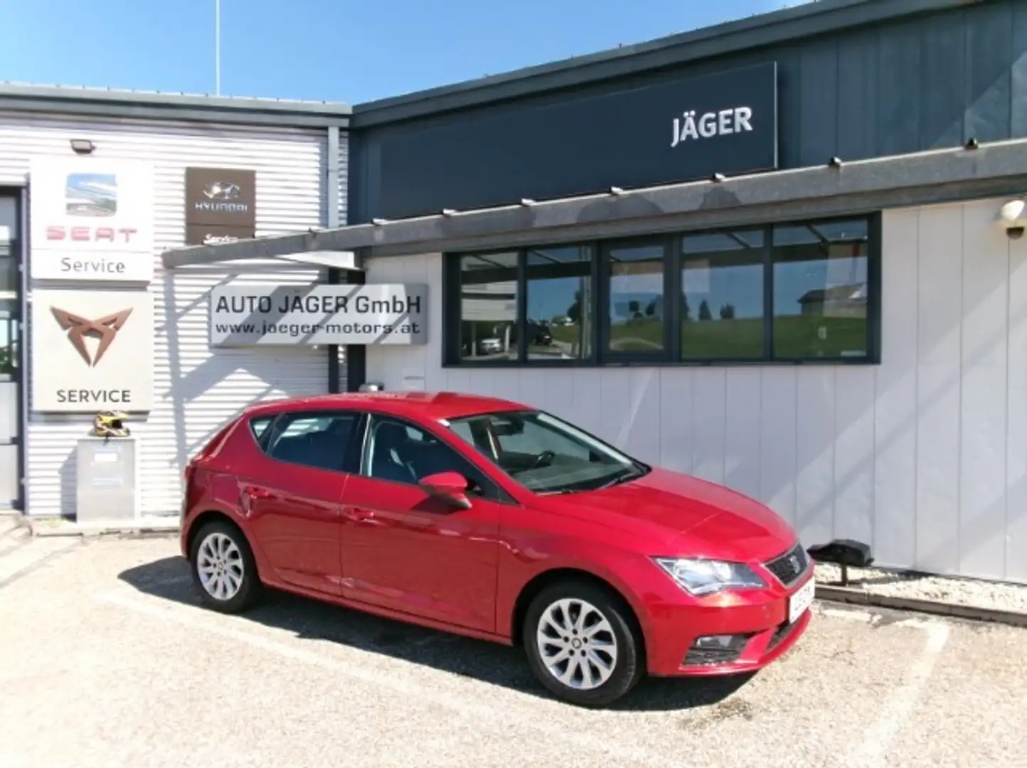 SEAT Leon Style 1,6 TDI Start-Stopp Rot - 1