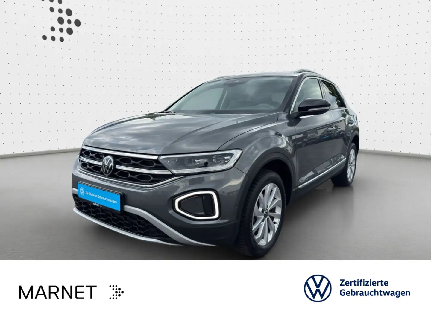 Volkswagen T-Roc T-ROC 1.5 TSI DSG STYLE*LED*AHK*NAVI*KLIMA*PDC*S Gris - 1