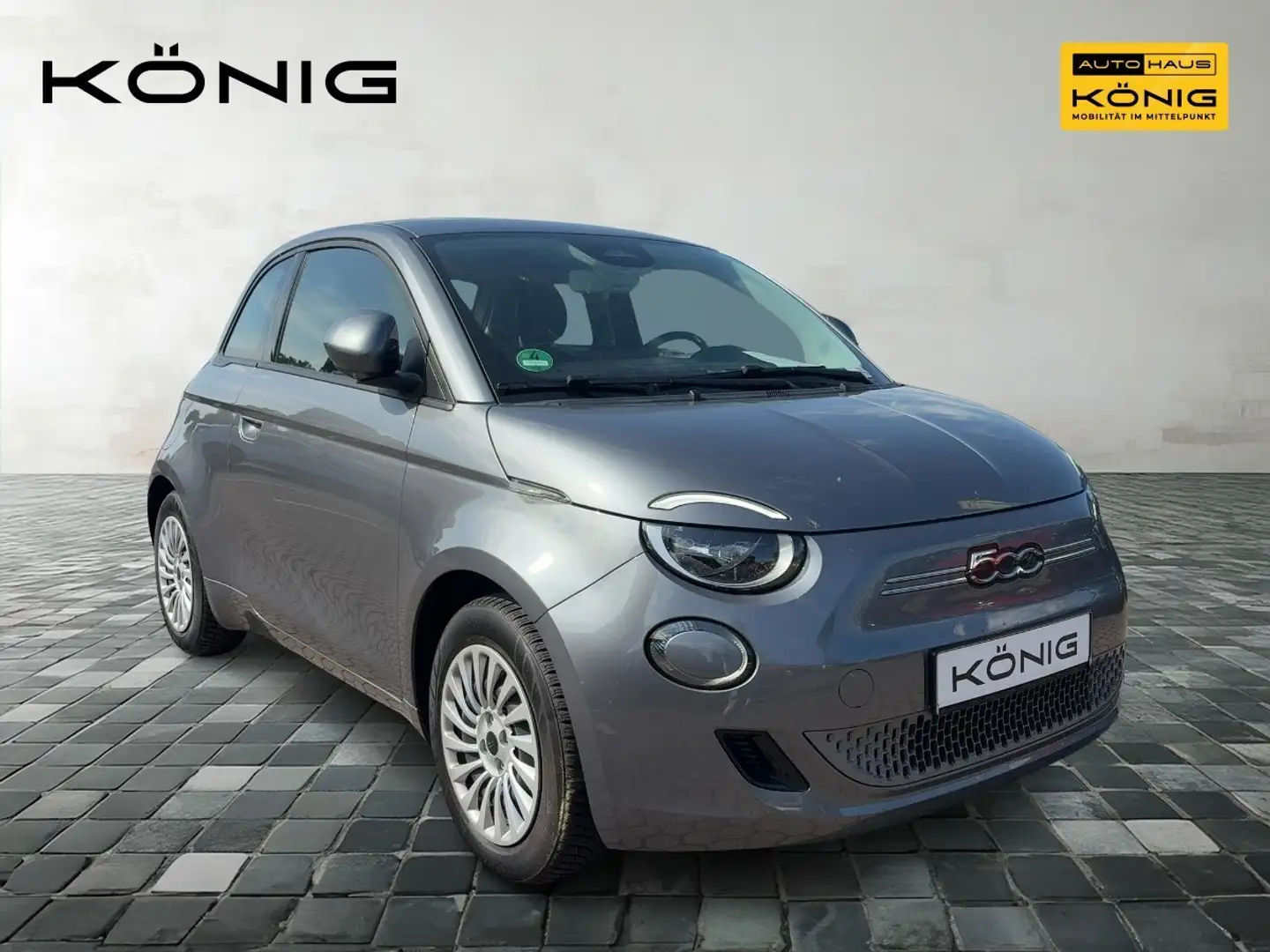 Fiat 500e Icon CCS Tempomat Klimaautomatik Carplay Grau - 2
