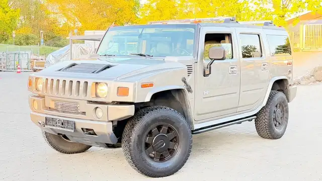 HUMMER H2 6.0 V8 LPG 200LiterTank 4x4 Gold Tausch Mö.