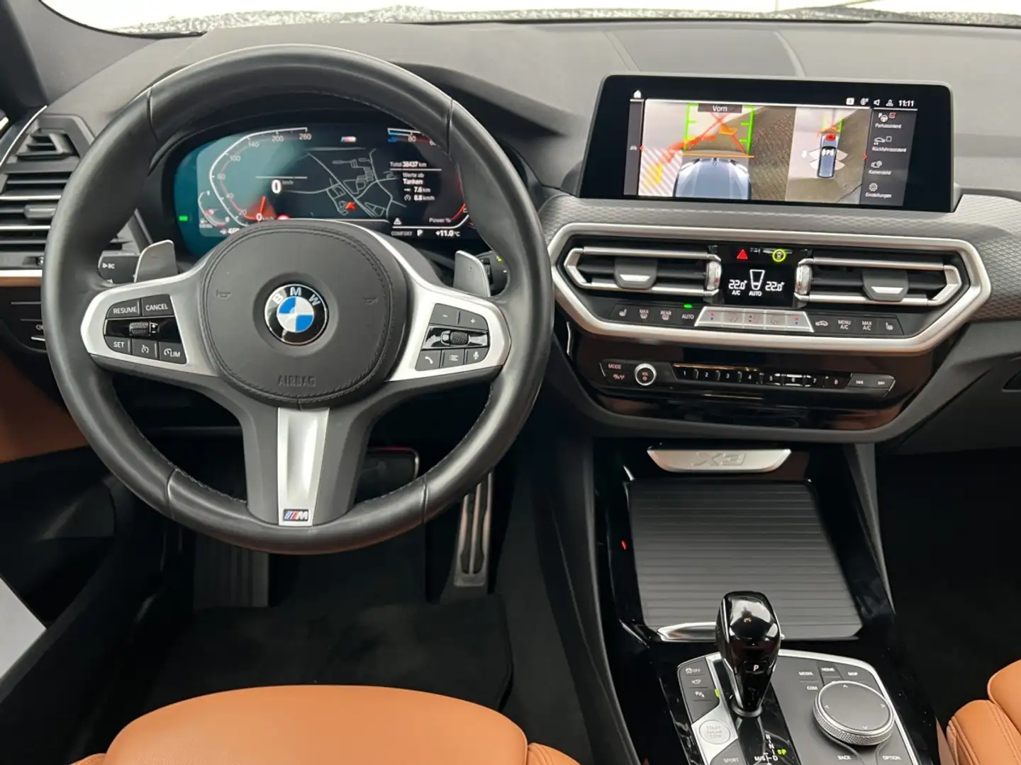BMW X3 xDrive20d M Sportpaket 360*+Driv-Ass.+Ad-LED+ Grau - 2