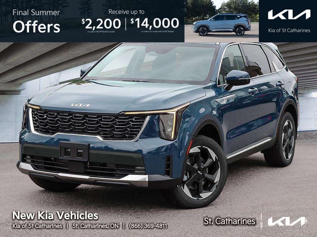 Blue 2026 Kia Sorento Hybrid SUV / Crossover  6-Speed Automatic