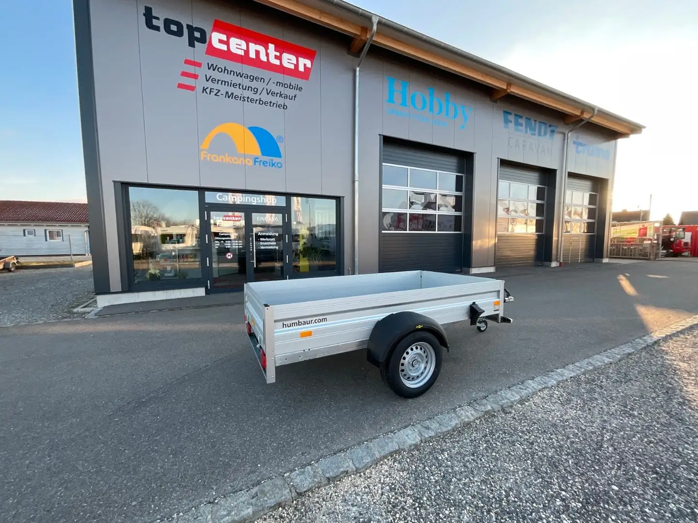 Humbaur HA 132513 KV/ Einachs-Tieflader Aluminium - 2