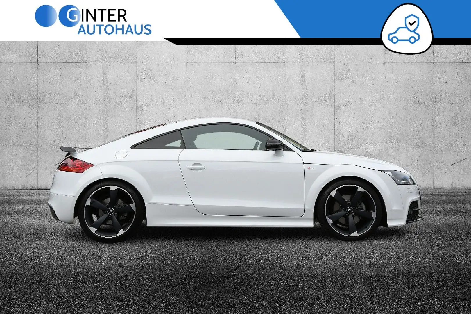 Audi TT Coupe 2.0 TDI quattro S line Competition Blanc - 2