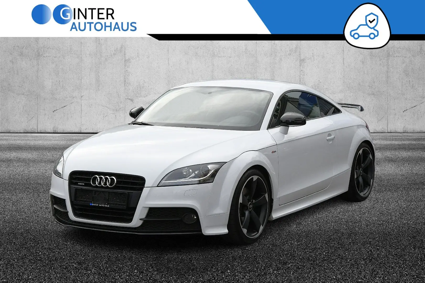 Audi TT Coupe 2.0 TDI quattro S line Competition Blanc - 1