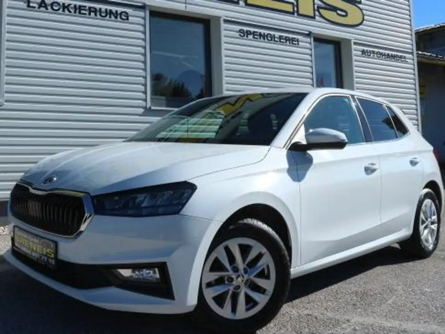 Skoda Fabia Selection 1,0 TSI*LED*ACC*Smart Link* Weiß - 2