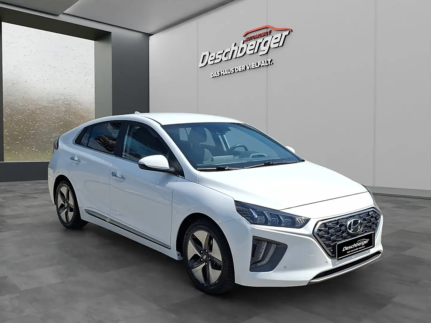 Hyundai IONIQ Ioniq 1,6 GDi Hybrid Level 5 DCT Aut. Weiß - 2