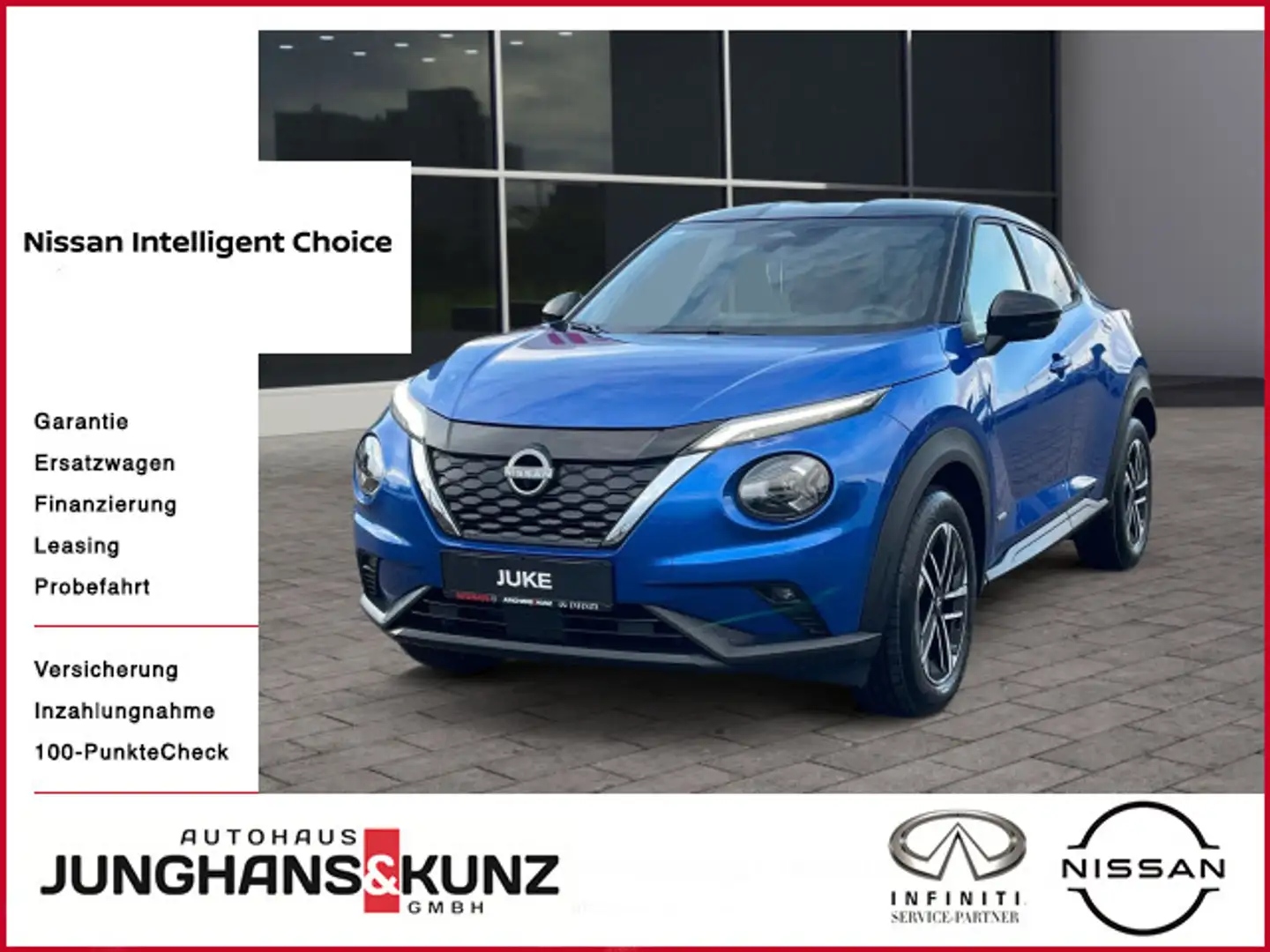 Nissan Juke 1.6 Hybrid N-Connecta Hybrid Technologie-Pa Azul - 1