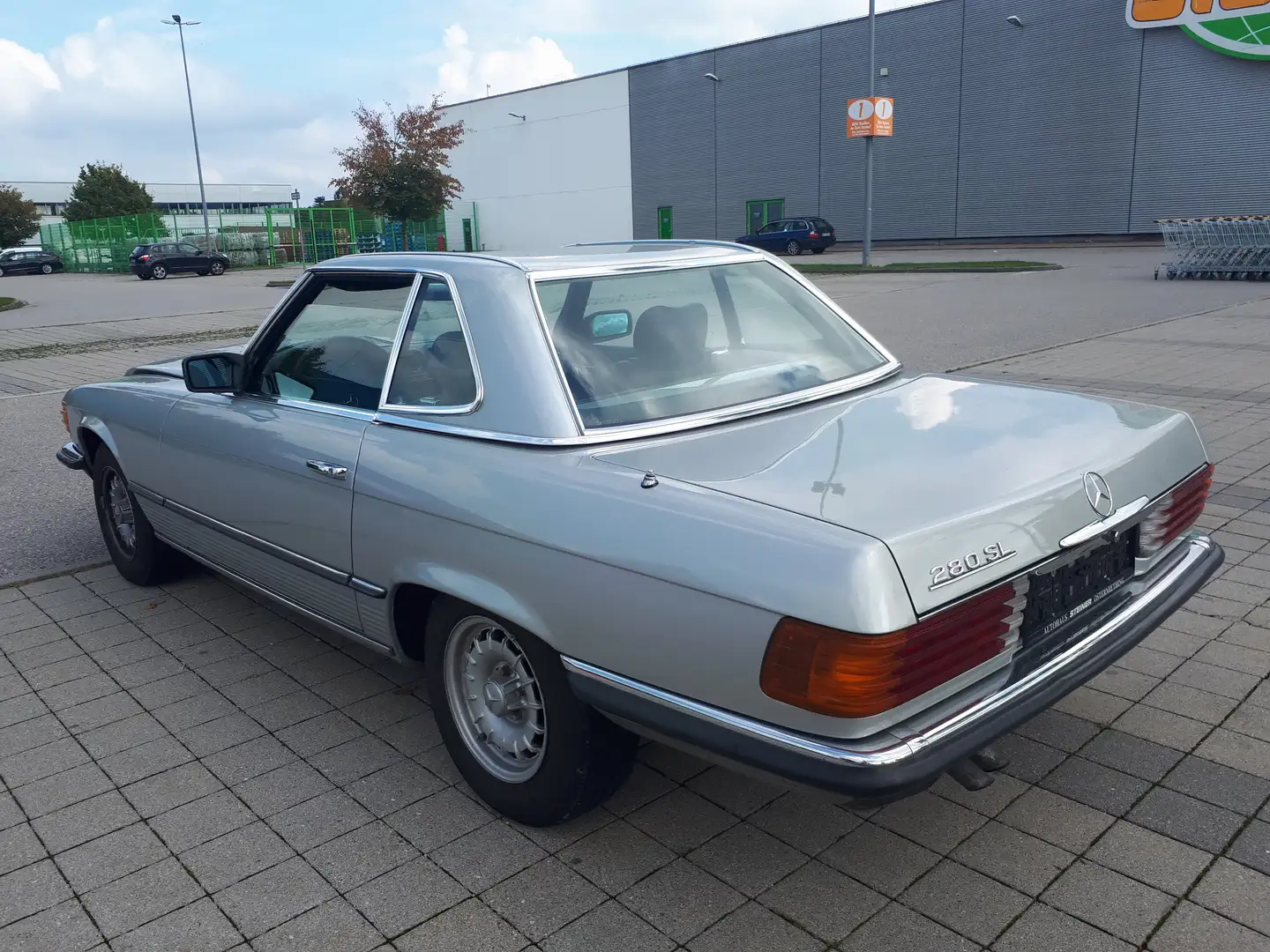 Mercedes-Benz SL 280 Silber - 2