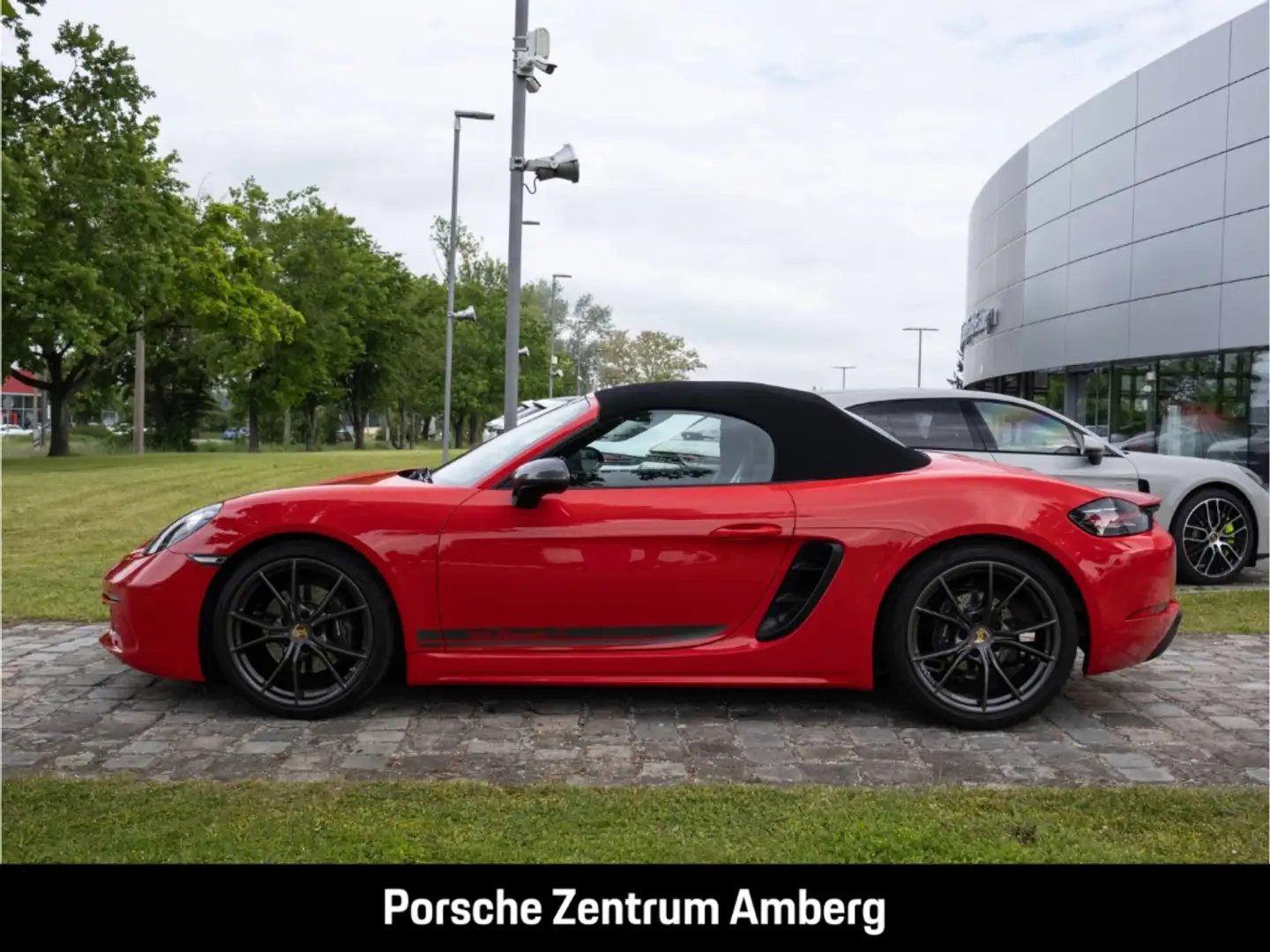Porsche Boxster 718 T Tempostat Sitzheizung 2-Zonen-Klima Rosso - 2