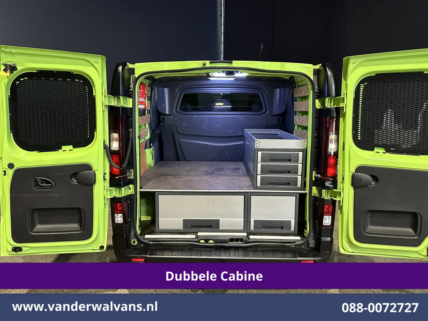 Renault Trafic 1.6 dCi 122pk inrichting L1H1 Dubbele cabine Euro6 Groen - 2