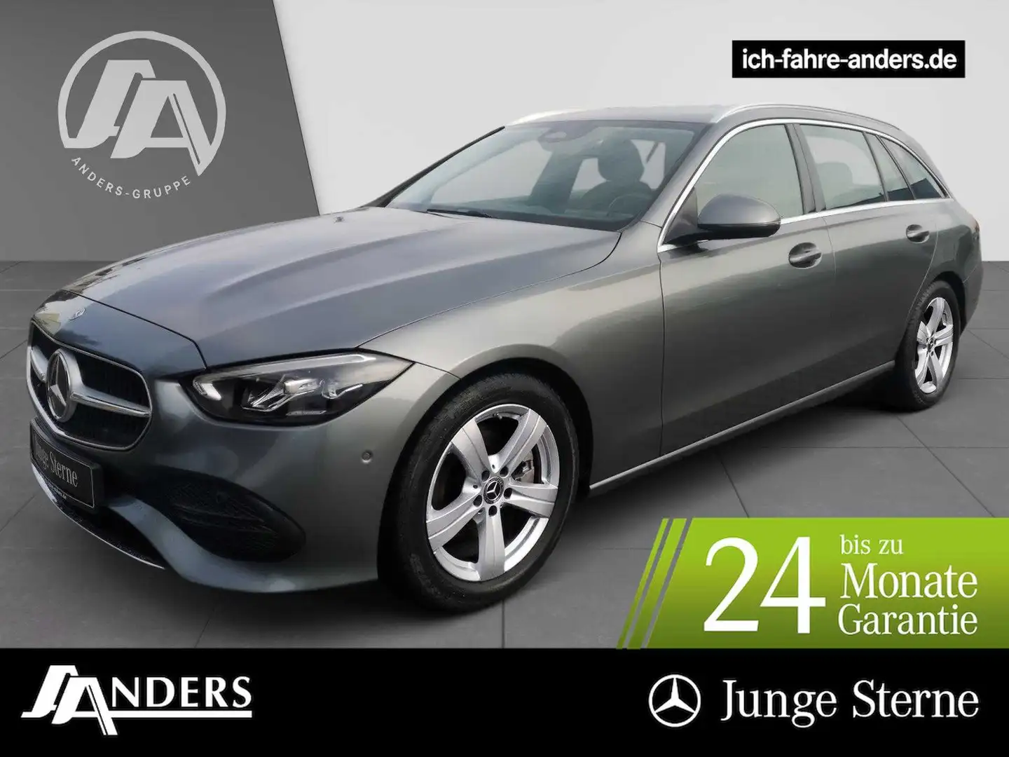 Mercedes-Benz C 200 d T Avantgarde+MBUX+SHZ+LED+PDC+Kam+EASY-P Grau - 1