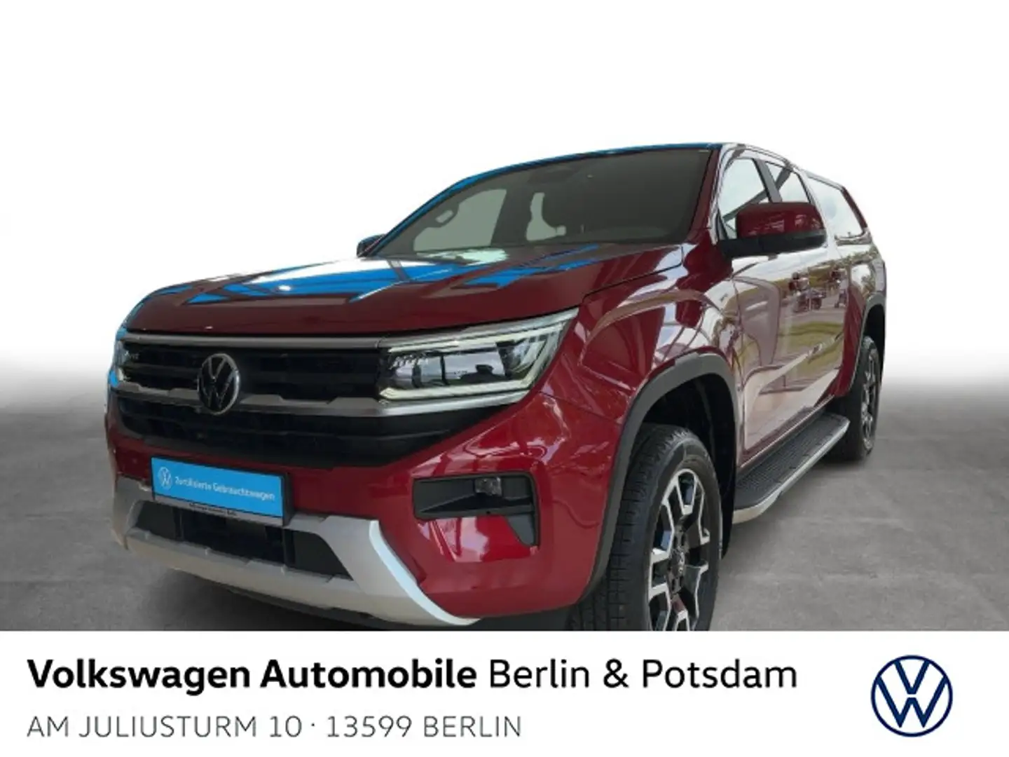 Volkswagen Amarok 3.0 TDI Style 4M. Hardtop AHK LED Navi Co Rouge - 1