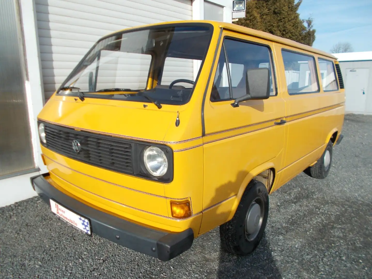Volkswagen T3 Caravelle 8 Sitze,Top- Zustand 1.Hand 2.0 LBX Żółty - 2